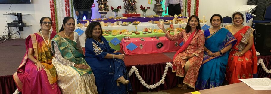 UMAS Staff Celebrating Diwali with Seniors